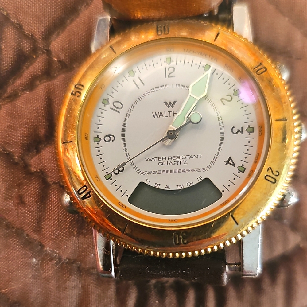 Waltham Water Resistant Quartz Wearable Watch